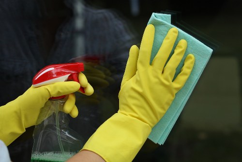 Professional oven cleaning service in a Clapham home kitchen
