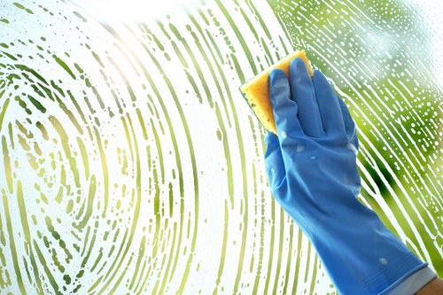 Deep cleaning work in a Clapham home showing detailed kitchen cleaning