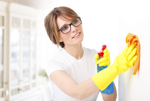 Commercial regular cleaning in a Clapham workspace
