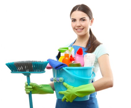 Local cleaner servicing a Clapham terraced house